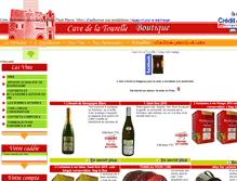 Tablet Screenshot of cavedelatourelle.com